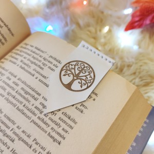 Semn de carte din piele naturala - Tree of Life, , , ARTYNOS