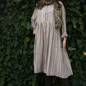 DORIS - lagenlook baby-doll ruha - îmbrăcăminte și modă - haine damă - rochie, dintr-o bucată - Artynos.ro