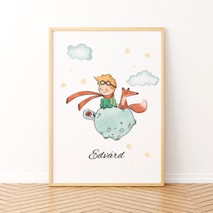 Poster cu micul print, set de decoratiuni personalizate pentru pereti, 3 imagini, , , ARTYNOS