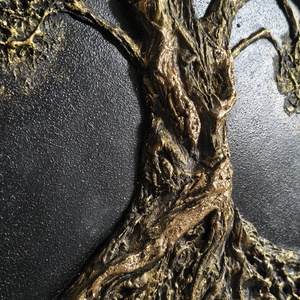 Tablou Arborele Vieții � handmade � decor perete � artă modernă � 92cm - casă & stil de viață - lămpi și corpuri de iluminat - tablouri cu leduri - Artynos.ro