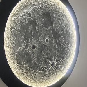 Luna în lumină - casă & stil de viață - lămpi și corpuri de iluminat - tablouri cu leduri - Artynos.ro
