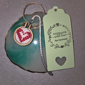 Semne de carte in forma de inima, Carti si creatii cu tematica muzicala, cadouri, Semn de carte, , ARTYNOS