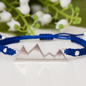 Bratara macramé impletita - blue mountains, , , ARTYNOS