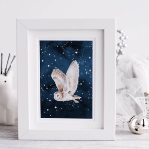Carte poștală de Crăciun, felicitare, animal de pădure cadou companion -  - Artynos.ro