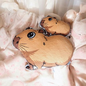 Pernă de somn Capybara (pernă în formă de animal, pernă unică) -  - Artynos.ro