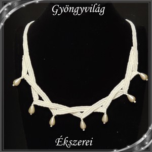 Colier-bijuterie: nunta, mireasa, colier casual SL-14E-ÜGY01-1 - accesorii nuntă - bijuterii mireasă - colier mireasă - Artynos.ro