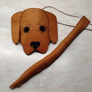 Vizsla masca de caine si coada din pasla, , , ARTYNOS