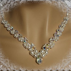 Nunta, mireasa, set de bijuterii casual, cristal swarovski SSZ-ESW01-1 -  - Artynos.ro
