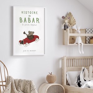 Babar elefant poster, camera copiilor arta de perete, poster, , , ARTYNOS