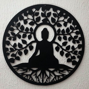 Buddha Fali dekoráció - casă & stil de viață - accesorii pentru decorat casa - decorațiuni de pereți, decorațiuni suspendate - autocolante perete - Artynos.ro