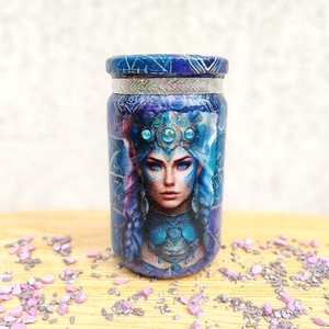 Borcan decorativ razboinici nordici, Casă & Stil de viață, Accesorii pentru decorat casa, Suport de flori, Vaze, , ARTYNOS