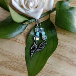 Cercei handmade cu turcoaz - bijuterii - cercei - cercei agățați - Artynos.ro