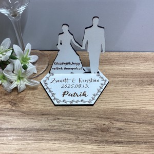 3D Planter-cadou de felicitare pentru nunta - accesorii nuntă - amintiri și cadouri de nuntă - favoruri de nuntă - Artynos.ro