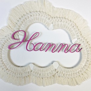 Personalizat macramé nor pentru copii și copii decorare de perete cameră -  - Artynos.ro