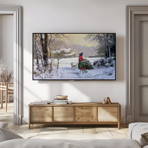 Tablou Renoir, decorațiuni de Crăciun, Samsung The Frame TV imagine, digital -  - Artynos.ro