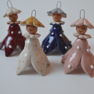 Zână din ceramică - casă & stil de viață - accesorii de grădină - decorațiuni de curte - Artynos.ro