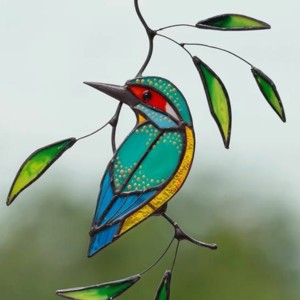 Decorațiuni pentru ferestre Kingfisher - casă & stil de viață - accesorii pentru decorat casa - decorațiuni de pereți, decorațiuni suspendate - decorațiuni suspendate - Artynos.ro