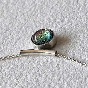 Pandantiv Swarovski cu colier din argint -  - Artynos.ro