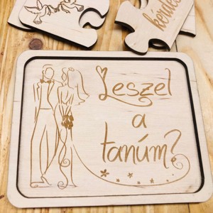 Invitație martor 2 piese nunta -  - Artynos.ro