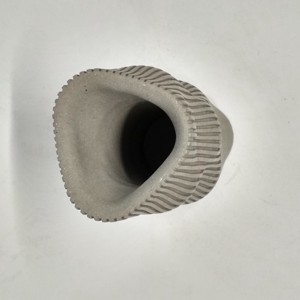 Suport periuță de dinți, suport creion, mini-vază din beton gri -  - Artynos.ro