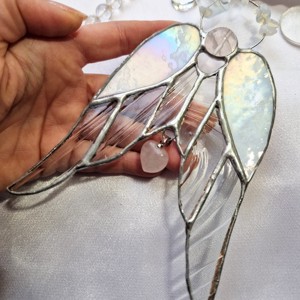 Barewing înger de cristal icy glitter - crăciun - cadouri de moș crăciun - cadouri de moș crăciun - Artynos.ro