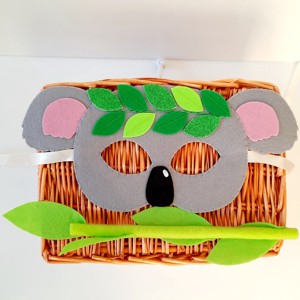 Koala cu frunze costum de carnaval pentru fete -  - Artynos.ro