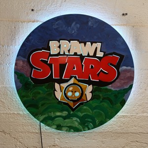 Brawl Stars - perete mural iluminat -  - Artynos.ro