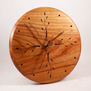 Ceas de perete din lemn, ceas din lemn rustic,, , , ARTYNOS