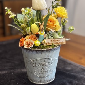 Decorațiuni de masă pentru Paște  - decor de sărbători - decorațiuni de paște - decor masă de paște - Artynos.ro