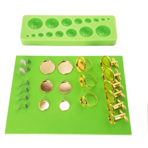 Matriță pentru fabricarea lentilelor din sticlă pentru bijuterii din rășină -  - Artynos.ro