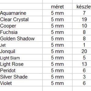 Swarovski cristal bead: SWGY fluture (5754) poate fi înșirat 5 mm mai multe culori - accessorii și unelte - mărgea, componente de bijuterii - cristale swarovski - Artynos.ro