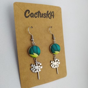Cercei dangle cu papadie, , , ARTYNOS