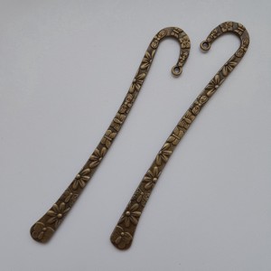 Suport pentru marcaj - 124mm - culoare alama (2 buc / pachet), , , ARTYNOS