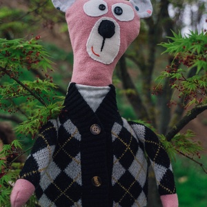 Ursul Jean Claude Pam Pam - jucării și echipamente pentru copii - plușuri - ursuleț de pluș - Artynos.ro