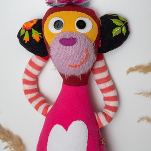 Maimutica Florence, Jucarii si echipamente pentru copii, Plusuri, Figurine de plus, Cusatura, Papusi si fabricare de marionete, ARTYNOS