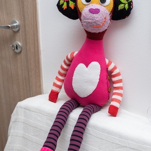 Maimutica Florence - jucării și echipamente pentru copii - plușuri - figurine de pluș - Artynos.ro