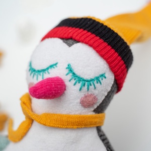 Pinguinul Alin, Jucarii si echipamente pentru copii, Plusuri, Figurine de plus, Broderie, Cusatura, ARTYNOS