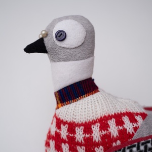 Porumbelul Cristoforo - jucării și echipamente pentru copii - plușuri - păsări de pluș - Artynos.ro