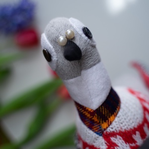 Porumbelul Cristoforo - jucării și echipamente pentru copii - plușuri - păsări de pluș - Artynos.ro