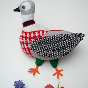 Porumbelul Cristoforo, Jucarii si echipamente pentru copii, Plusuri, Pasari de plus, Cusatura, ARTYNOS