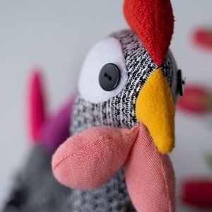 Găina Ortansa - jucării și echipamente pentru copii - plușuri - păsări de pluș - Artynos.ro