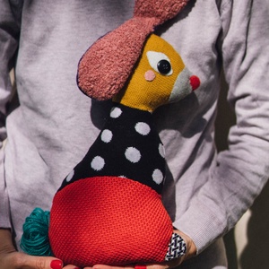 Iepurași - jucării și echipamente pentru copii - plușuri - iepure de pluș - Artynos.ro