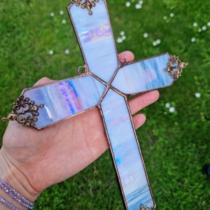 Cruce de perle - casă & stil de viață - obiecte religioase și de devoțiune - cruce - Artynos.ro