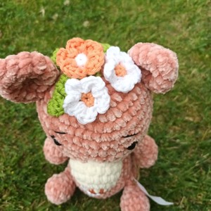Róza, urs amigurumi -  - Artynos.ro