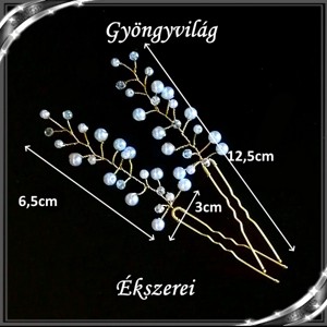 Nuntă, mireasă, ornament de păr casual, SH 12aa 2pcs/set -  - Artynos.ro