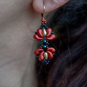 Creabead Design Matte Rose stil cercei -  - Artynos.ro