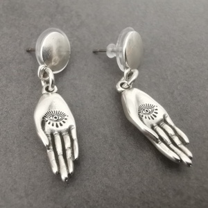 Cercei din zamac - bijuterii - cercei - cercei lungi - Artynos.ro