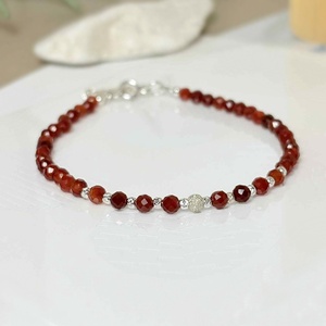 Bratara din carneol - Flame Essence - bijuterii - brățări - brățări din pietre semiprețioase - Artynos.ro