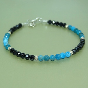 Bratara spinel si apatit. - bijuterii - brățări - brățări din pietre semiprețioase - Artynos.ro