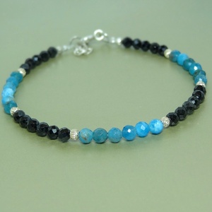 Bratara spinel si apatit. - bijuterii - brățări - brățări din pietre semiprețioase - Artynos.ro